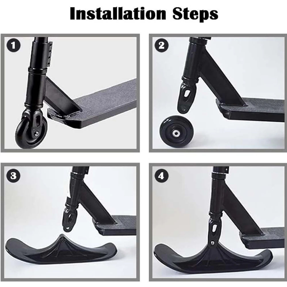 Snow Scooter - Sled Attachment